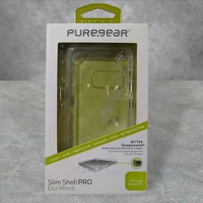 Q1. PureGear Slim Shell Pro para Samsung Galaxy S8 - Transparente Foto 1 de 2