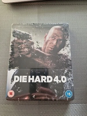 Die Hard 4.0: Steelbook Blu-Ray Zavvi Edition Limited 2014 SEALED, REGION B - Image 1 of 2