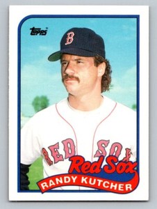 1989 Topps Traded     #64T Randy Kutcher  Boston Red Sox  Baseball Card