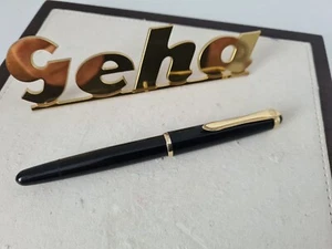 GEHA 708 "FK" pluma estilográfica escolar pluma estilográfica de pistón 1957-1961 excelente estado - Imagen 1 de 6