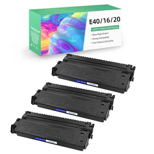 3PK E40 Toner Cartridge Compatible with Canon ImageClass FC100 120 108 128 E-40 - Picture 1 of 12