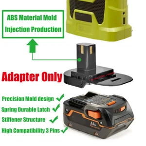 1 Adapter for AEG 18V Battery To Power for Ryobi 18V Tools - Adapter Only - Picture 1 of 8