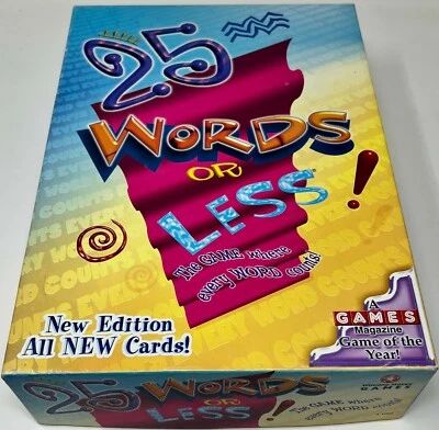 25 Words Or Less Board Game Second Edition 2000 Complete - Image 1 of 4