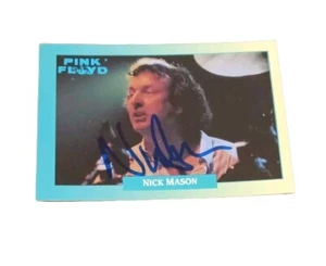 Nick Mason Pink Floyd Music Star Signed Autographed 1991 Rockcards Card - Picture 1 of 3