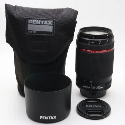 【Near Mint, W/Hood】PENTAX HD DA 55-300mm f/4-5.8 ED WR Zoom Lens from Japan - Image 1 of 4