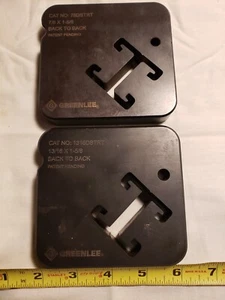 Greenlee 1316DSTRT Back to Back Strut Die Set 13/16" x 1-5/8" for 30T Shear - Picture 1 of 7