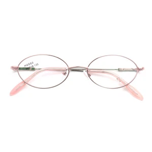 Monturas de gafas ovaladas de metal con memoria para mujer gafas flexibles flexibles gafas rojas - Imagen 1 de 24