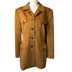 Escada Placenza Cashgorissimo Coat Size 40 - Picture 1 of 6