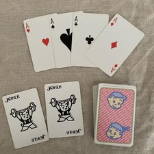 Osamu Goods Playing Cards with Box DAIWA Bank Original Ship from Japan Used