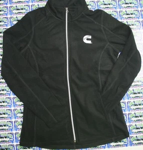 Cummins sweatshirt black long sleeve sweater ladies ZIP fleece LARGE - Bild 1 von 1