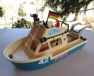 Vintage Playmobil German Toy Police Polizei Ship - Picture 1 of 8