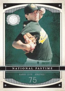 2003 Fleer Patchworks #4 NP Barry Zito National Pastime - Picture 1 of 2