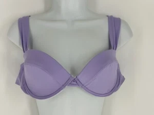 NWT We Wore What Lilac Purple Underwired Swim Bathing Suit Top Women's Size XL - Picture 1 of 10