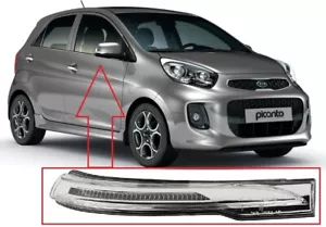 ESPEJO LATERAL DERECHO LED INDICADOR DE GIRO SE ADAPTA A KIA PICANTO 2014- - Imagen 1 de 2