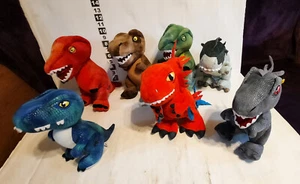 7 x 10" Jurassic World dinosaur soft toy - all different - Picture 1 of 6