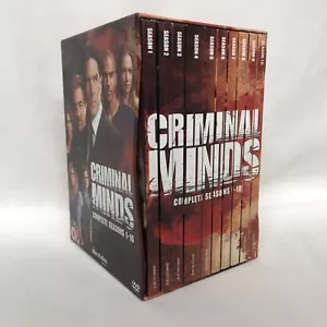 Criminal Minds Box Set Complete Seasons 1-10 Region Code 2 56 Discs 155 Hours - Picture 1 of 24