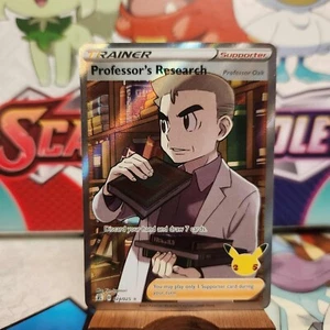 Professor's Research 024/025 Full Art - Celebrations - Pokemon TCG - SHIPS FAST - Picture 1 of 2