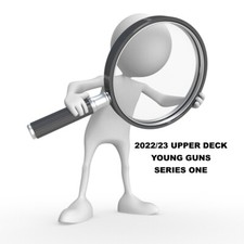 2022-23 Upper Deck YOUNG GUNS Series One - Complete- Finish your Set -  PICK