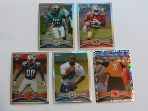 2012 TOPPS CHROME 5 CARD REFRACTOR ROOKIE LOT HILTON/LINDLEY+ - Picture 1 of 1