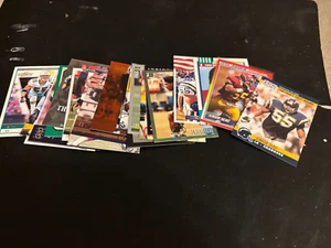 Lot of 22 Junior Seau football cards San Diego Chargers USC Trojans - Picture 1 of 1