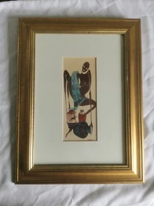Beautiful Painting By Anthony Haynes Caribbean Inspired Of A Lady - Picture 1 of 3