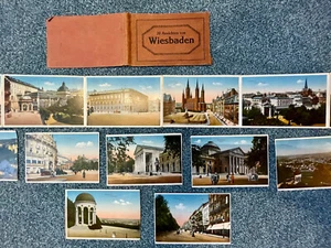 18 Alte Postkarten Stadtansichten von Wiesbaden, Hessen, 1936, neu, - Bild 1 von 2
