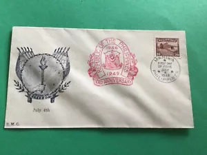 Philippines 1949 first day of issue stamps cover A15612 - Picture 1 of 3