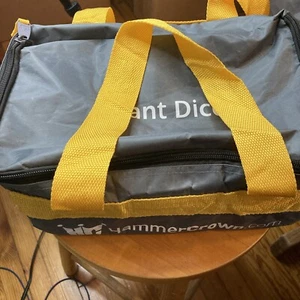 Hammer Crown 6 Large 3.5" Dice, Sealed With Carrying Bag - Picture 1 of 4