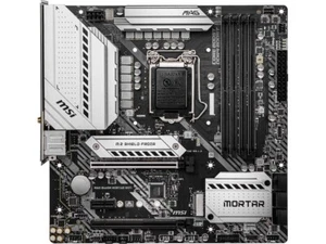 MSI MAG B460M MORTAR WIFI LGA 1200 Intel B460 Micro ATX Intel Motherboard - Picture 1 of 7