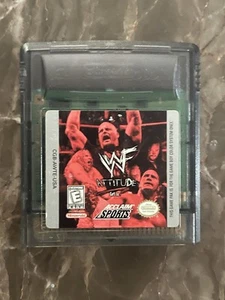 WWF Attitude Gameboy Color nur Cartridge ungetestet - Bild 1 von 2
