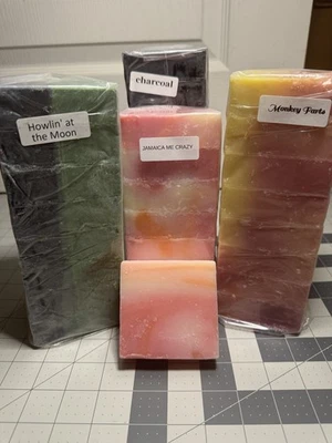 Handmade Soap Bars - w/Organic Shea Butter & Coconut Oil, Similar to Dr.squatch! - Image 1 of 4