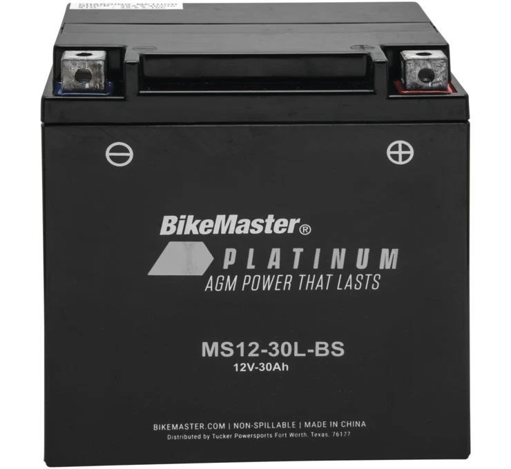 Bateria BikeMaster AGM Platinum II MS12-30L-BS 780728 - Imagem 1 de 1