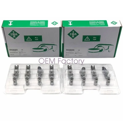 16 x INA OEM Hydraulic Lifter & Roller Rocker Arm For Audi A1 A3 A4 A5 A6 TT 2.0 Foto 1 de 4