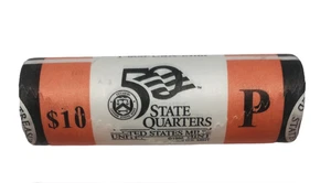 2005 P CALIFORNIA State Quarter Roll US Mint Wrapped Roll 40 Coins Washington2 - Picture 1 of 4
