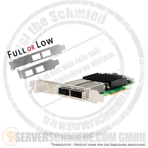 Mellanox ConnectX-5 2x 100GbE Kontroler sieciowy MCX556M-ECAT-S25 2x PCIe x8 - Zdjęcie 1 z 7