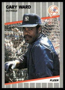1989 Fleer #273 Gary Ward - Picture 1 of 2