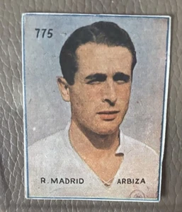 1940s Marcial Arbiza Real Madrid Vintage Soccer Card # 775 - Picture 1 of 3