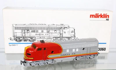 Märklin 3060 Diesellokomotive EMD F7 Santa Fe incl. OVP Neu - Bild 1 von 4
