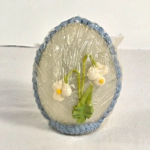 Vintage Ostern Diorama gezuckertes Ei hergestellt in der Tschechoslowakei neu versiegelt 3 Zoll - Bild 1 von 10