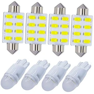  Weiß Innenraum LED Licht Paket Kit kompatibel mit Ford F-150 weiße Farbe - Bild 1 von 8