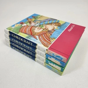 Childcraft 1992 Lot of 4 Books 8 9 10 11 World Book Holidays Places to Know - Picture 1 of 10