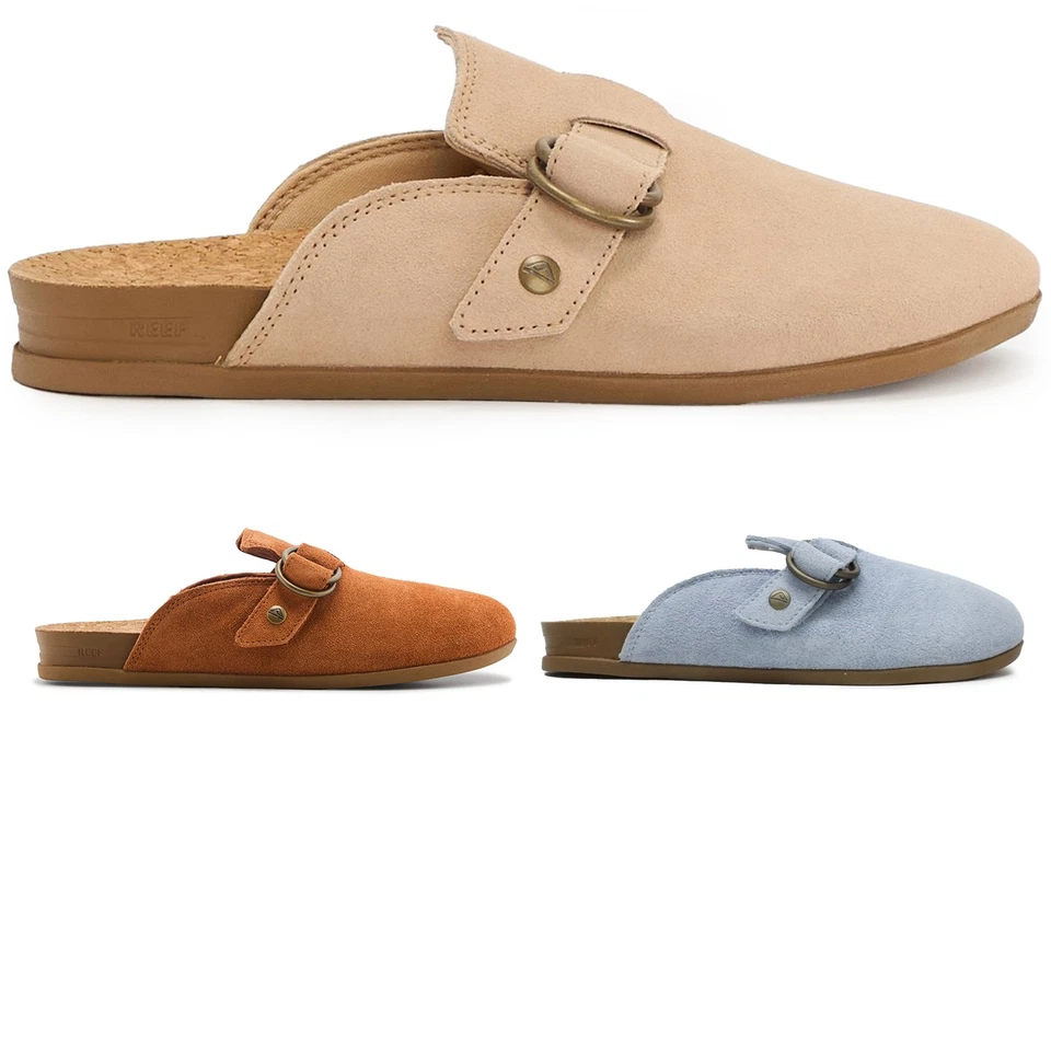 Reef Womens Sandals Vista Serenity Casual Slip On Clogs Suede - Image 1 of 1