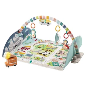 Fisher-Price Joyful Journeys City Activity Gym & Jumbo Playmat Toddler Baby Mat - Picture 1 of 6