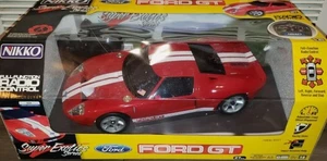 Nikko 160127 1:16 Red W/White Stripes Ford GT Car Full Function Radio Control - Picture 1 of 3