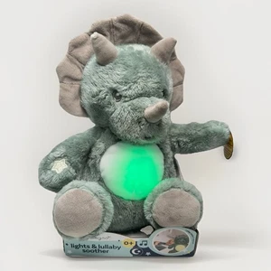 DreamGro Dinosaurier Baby Farbwechsel Licht & Wiegenlied Schnuller Musik Bauch leuchtet - Bild 1 von 7