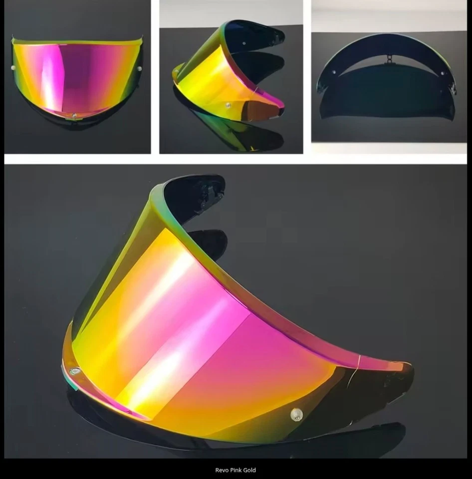 Visera para AGV K6 K6S Lente Escudo Rosa Oro Foto 1 de 1