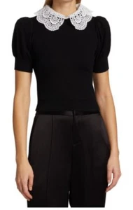 Maglione ALICE + OLIVIAChase collo occhiello XSmall - Foto 1 di 6