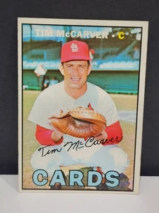 Tarjeta de béisbol 1967 Topps #485 Tim Mccarver St Louis Cardinals ex - Imagen 1 de 9