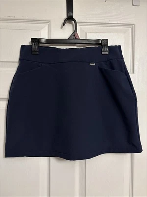 Greg Norman Navy Blue Athletic Skirt Skort with Built-In Shorts Pockets,  size M - Image 1 of 4