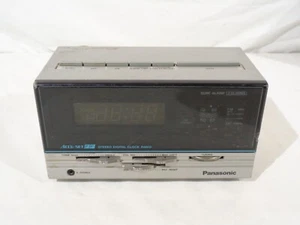Panasonic RC-6610D Accu-Set Alarm Clock AM/FM Radio Base Unit Only No Speakers - Picture 1 of 6